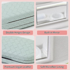 Compact travel-friendly design suitable for bags and backpacks