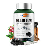 Flynew Shilajit bottle with 60 capsules