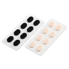 Packaging of foam nose pads with 24 pairs
