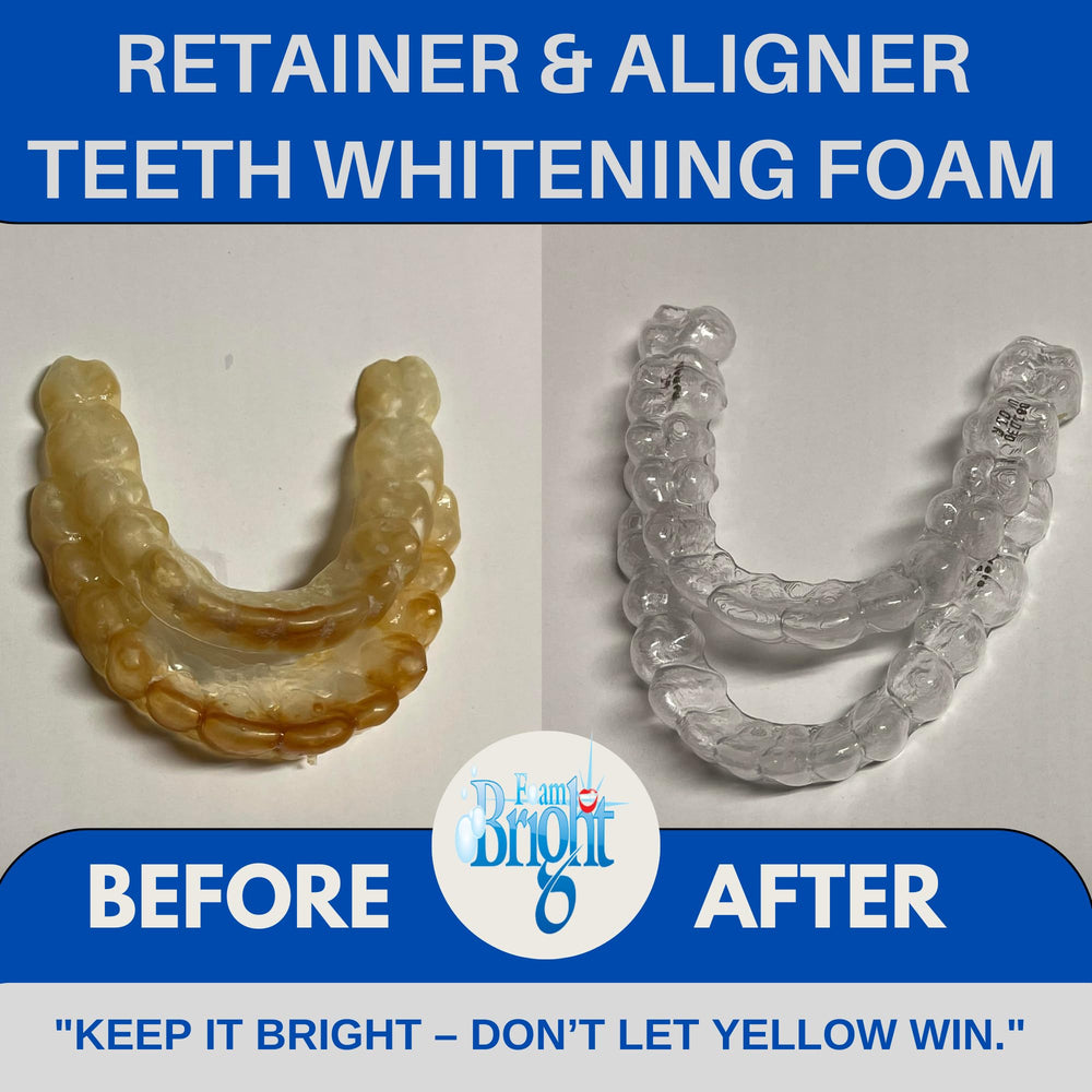 Dispensing FoamBright foam onto a toothbrush for versatile use