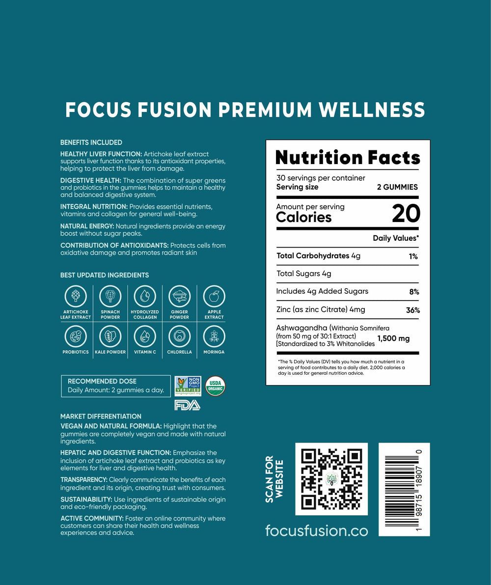 Gummies poured from bottle into a small pile