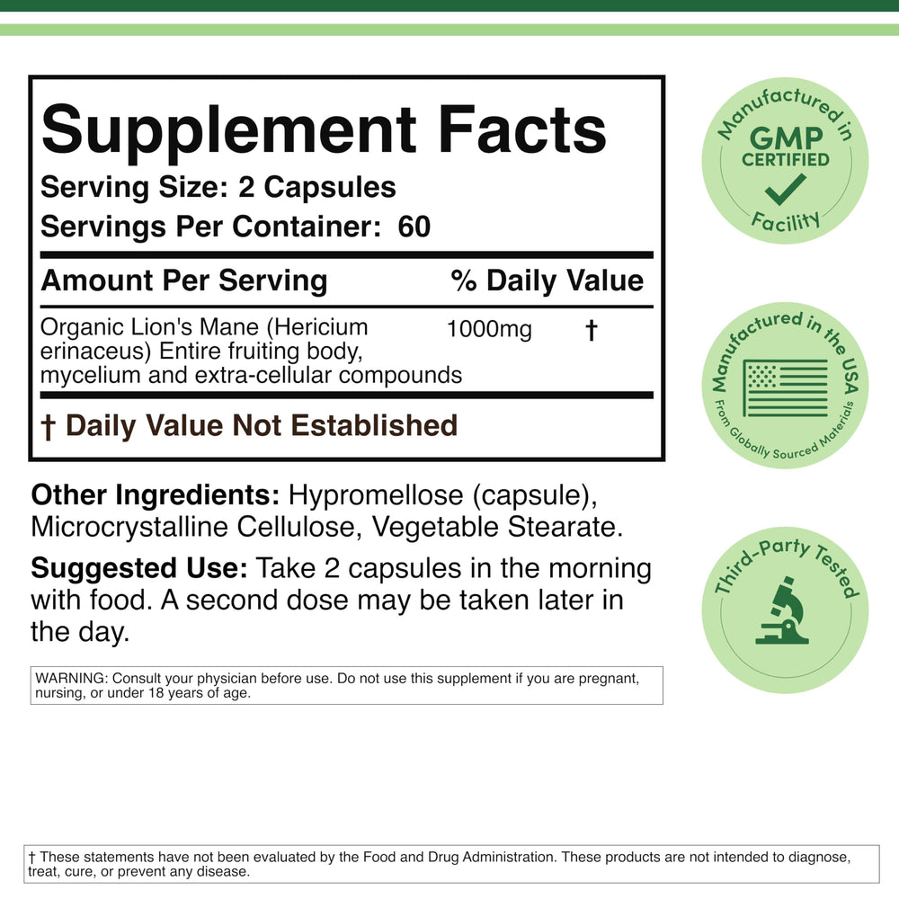 Product highlights: focus and immune support