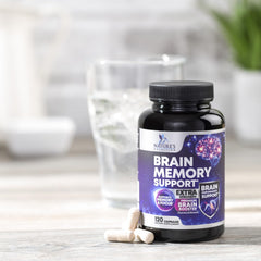 Focus memory support pills packaging and bottle