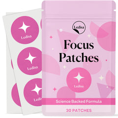 Front view of Focus Patches pack (30 patches).