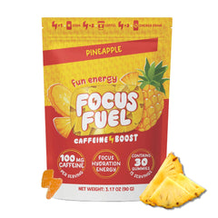 Front/hero image of FocusFuel Pineapple Energy Chews