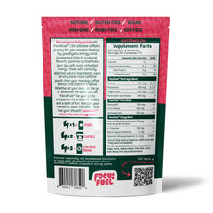 Flat lay of FocusFuel Watermelon Energy Chews on a surface.