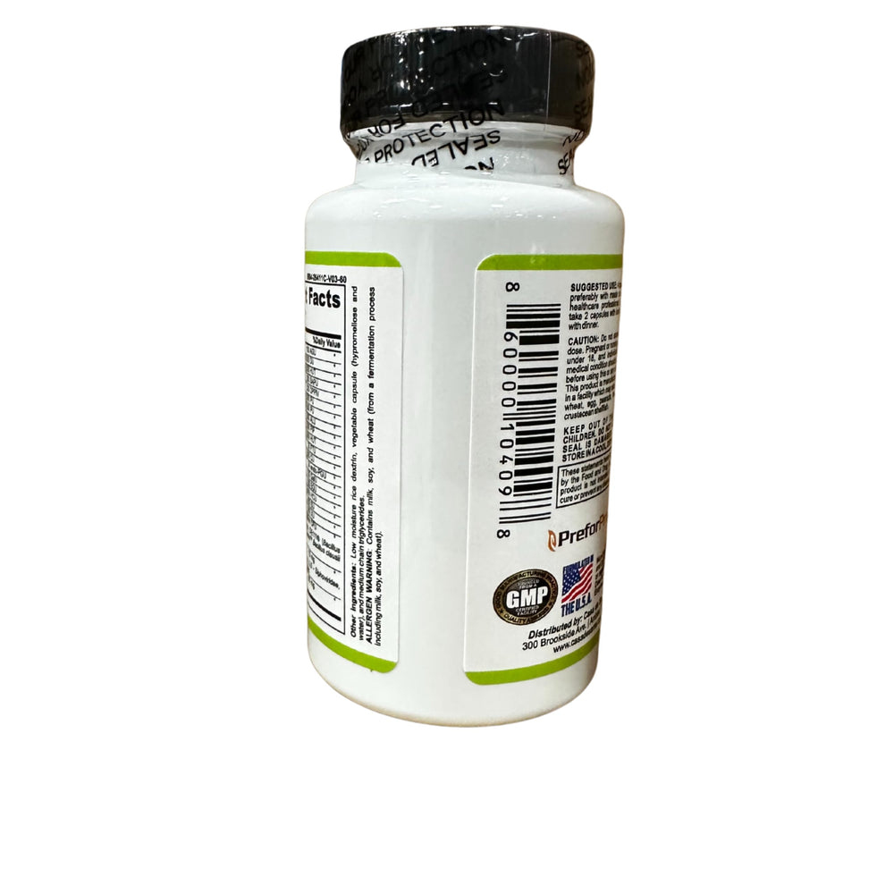 Lifestyle image of healthy meals paired with the supplement