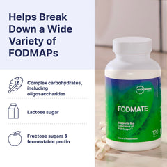 FODMATE ingredients label and supplement facts