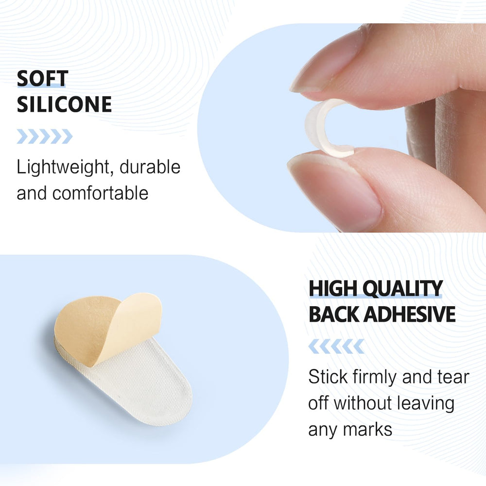 FOFALY teardrop-shaped nose pads on eyewear - pair 2