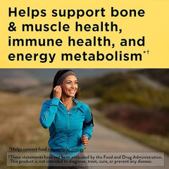 Folic acid, iron, vitamin D and calcium ingredients