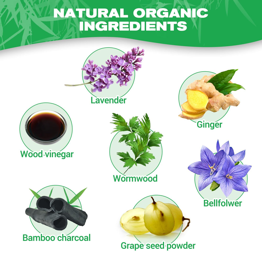 Box showing 50 small packs with 2 pads each