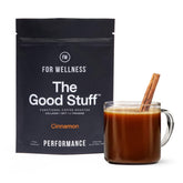 The Good Stuff Performance coffee booster bottle on a clean background