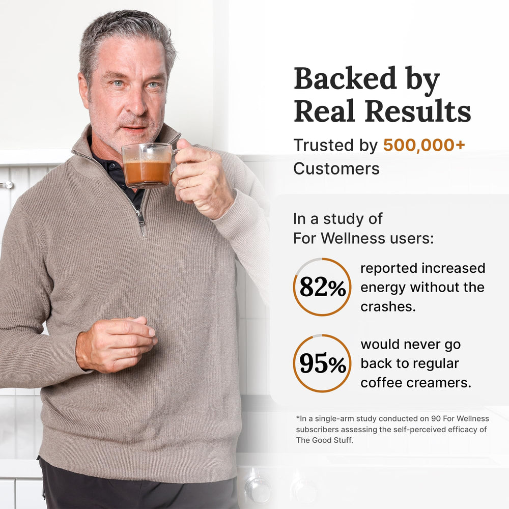 Serving size and 30 servings per container label