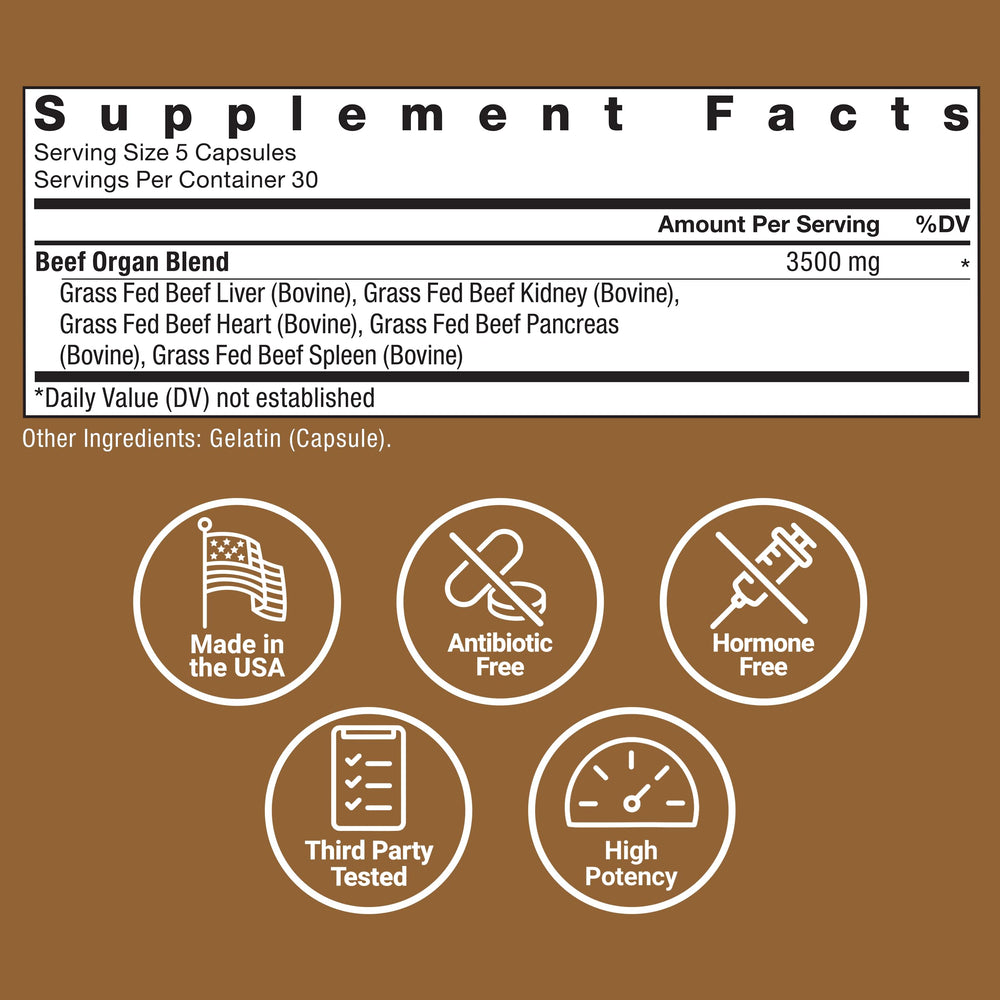 Primal Origins beef spleen image