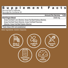 Primal Origins beef spleen image