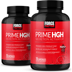 Force Factor Prime HGH Secretion Activator bottle – front view