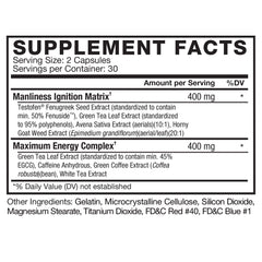 Force Factor Test X180 Ignite fat-burning potential during cardio sessions.