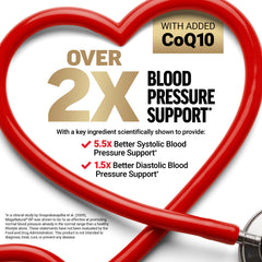 Force Factor Total Beets bottle label close-up highlighting 4-in-1 heart health formula.