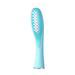 Close-up of 2x stronger silicone bristles and PBT bristles