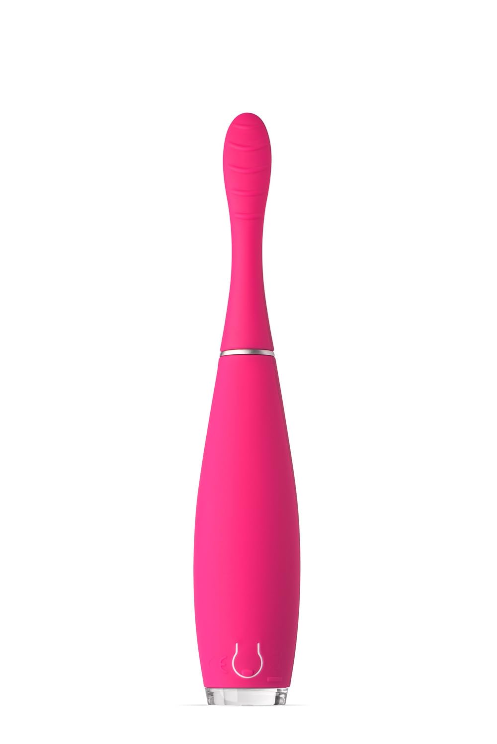 Foreo ISSA Kids Rose Nose Hippo toothbrush - angled view