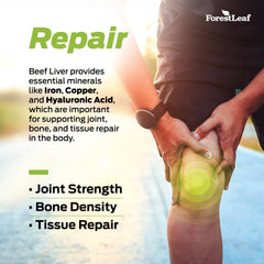 Dosage information for ForestLeaf beef liver capsules