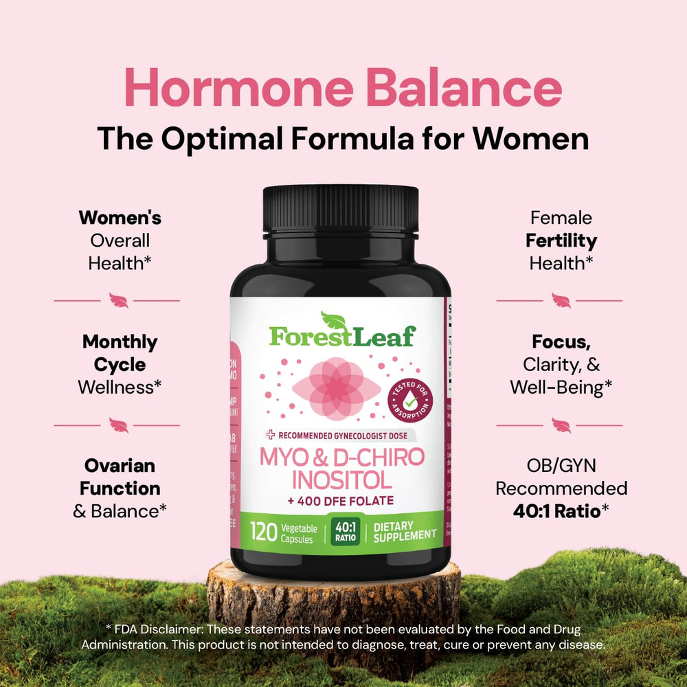 ForestLeaf close-up capsule opened to show powder texture for easy absorption