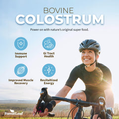 GMP-certified USA production of ForestLeaf Colostrum Powder