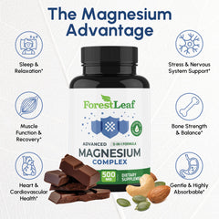 Ingredients and purity information for ForestLeaf Magnesium Complex