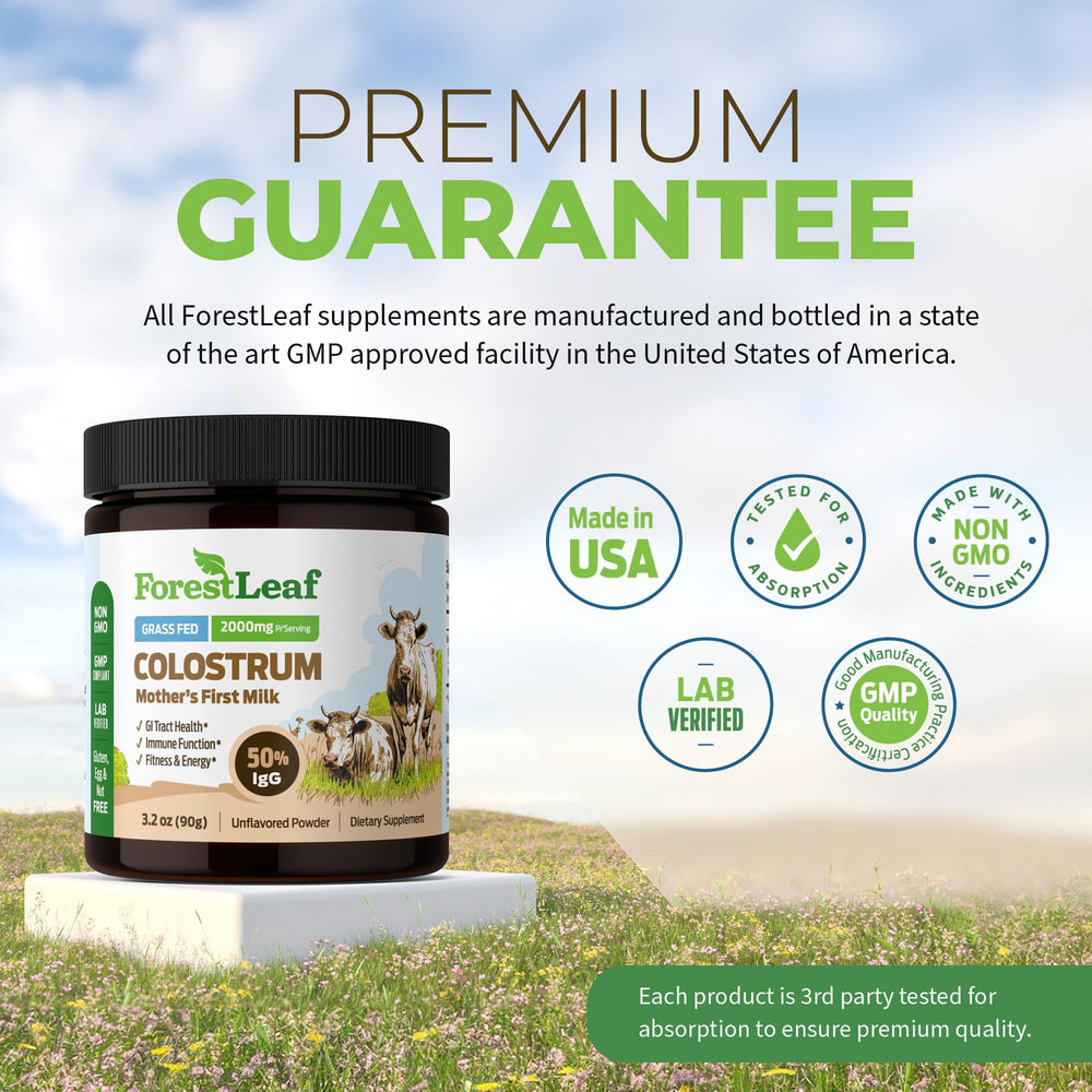 ForestLeaf Colostrum powder for muscle recovery
