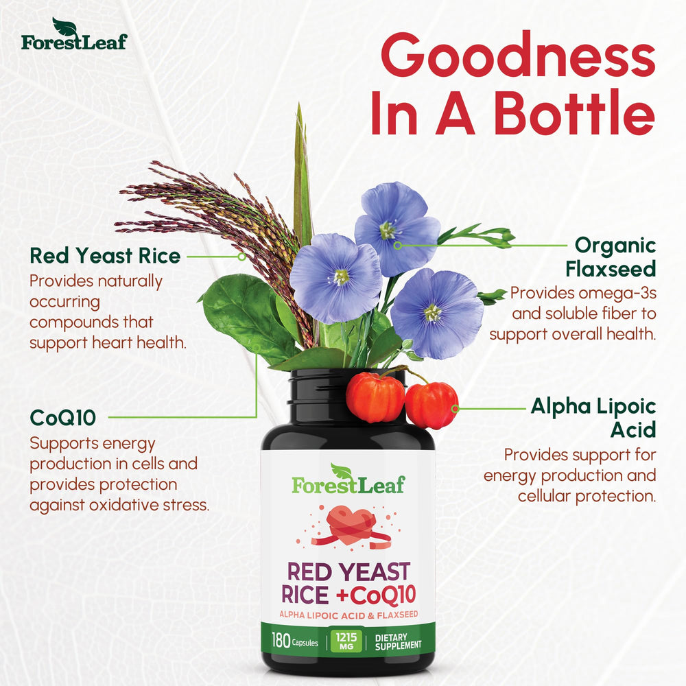 CoQ10 and Alpha Lipoic Acid noted on the label