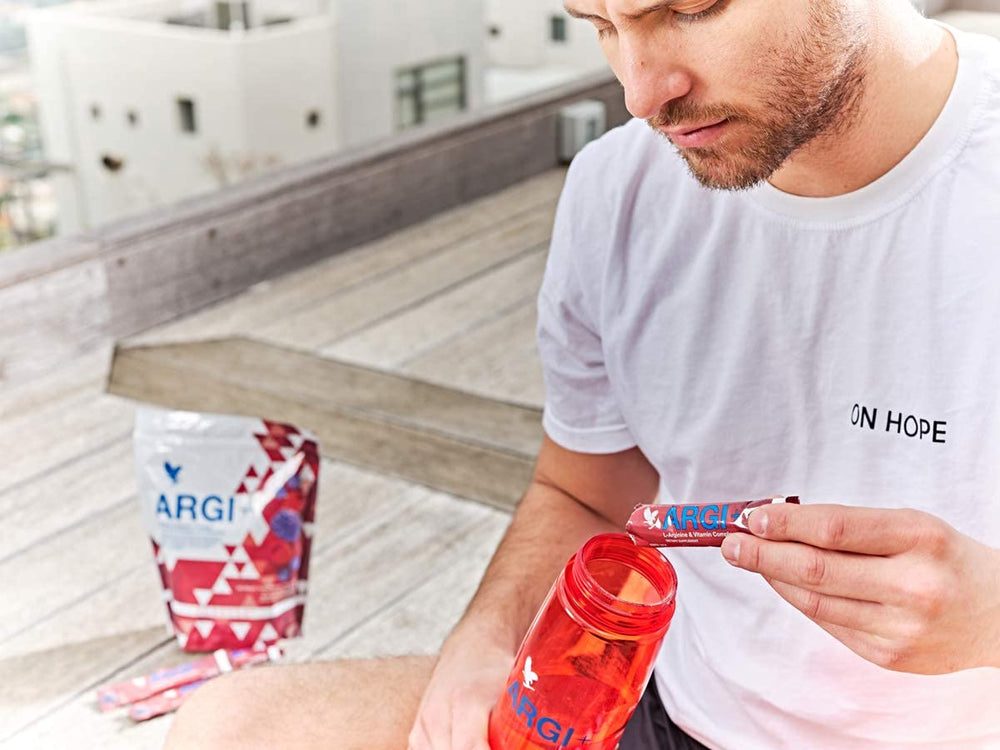 Convenient ARGI+ stick packets for on-the-go