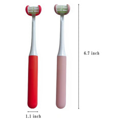 FOREVIVE kids toothbrush for ages 8-12 delivering complete tooth and gum care
