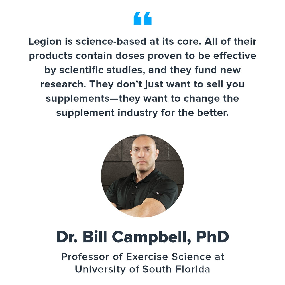 Person taking Forge Fasted Fat Burner before workout