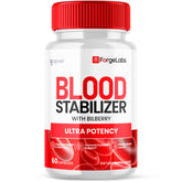 Bottle of ForgeLabs Blood Stabilizer Capsules with label