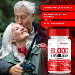 Serving suggestion showing two capsules per serving