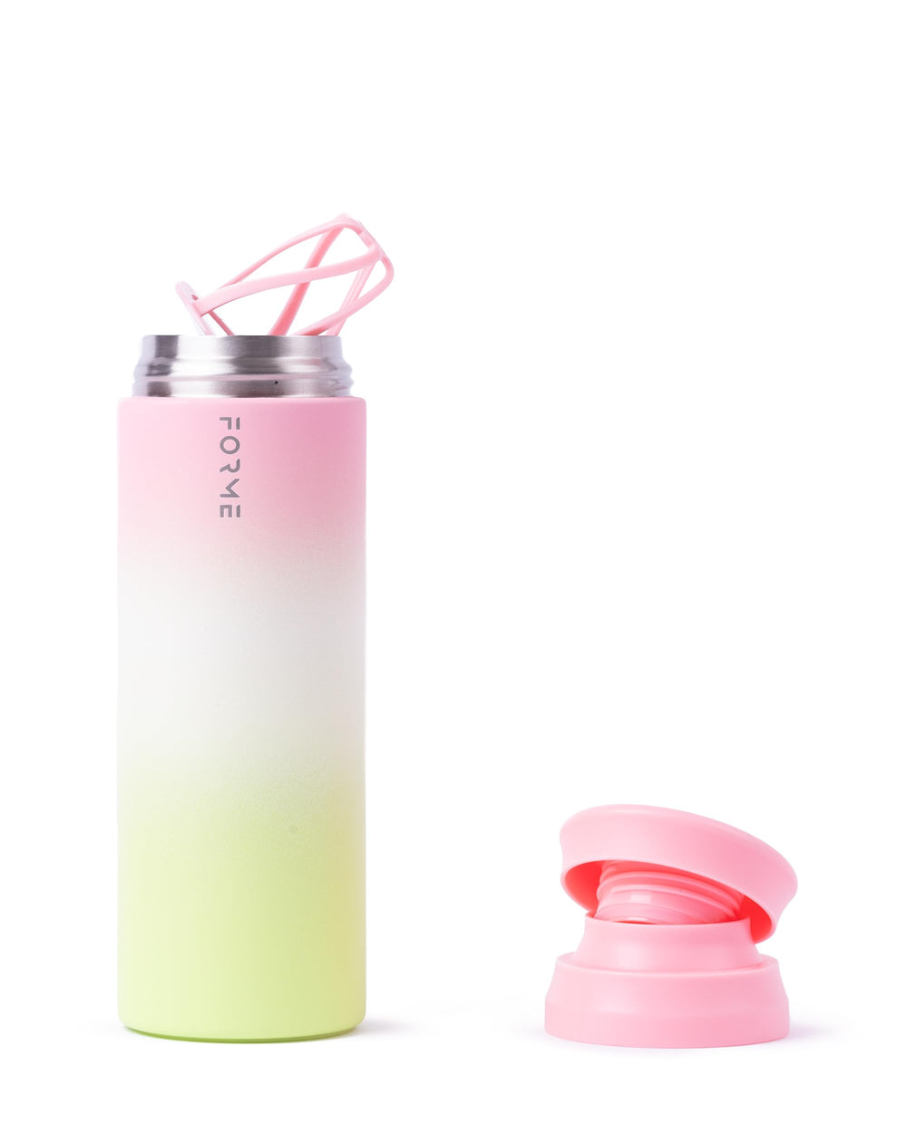 Leak-proof lid detail of FORME shaker bottle