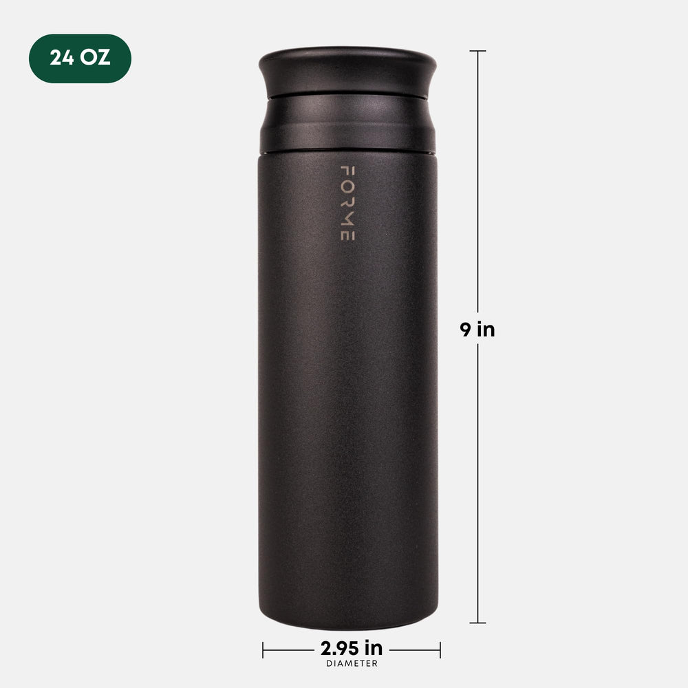 FORME blender shaker bottle with noiseless shaker showcases quiet shakes during workouts
