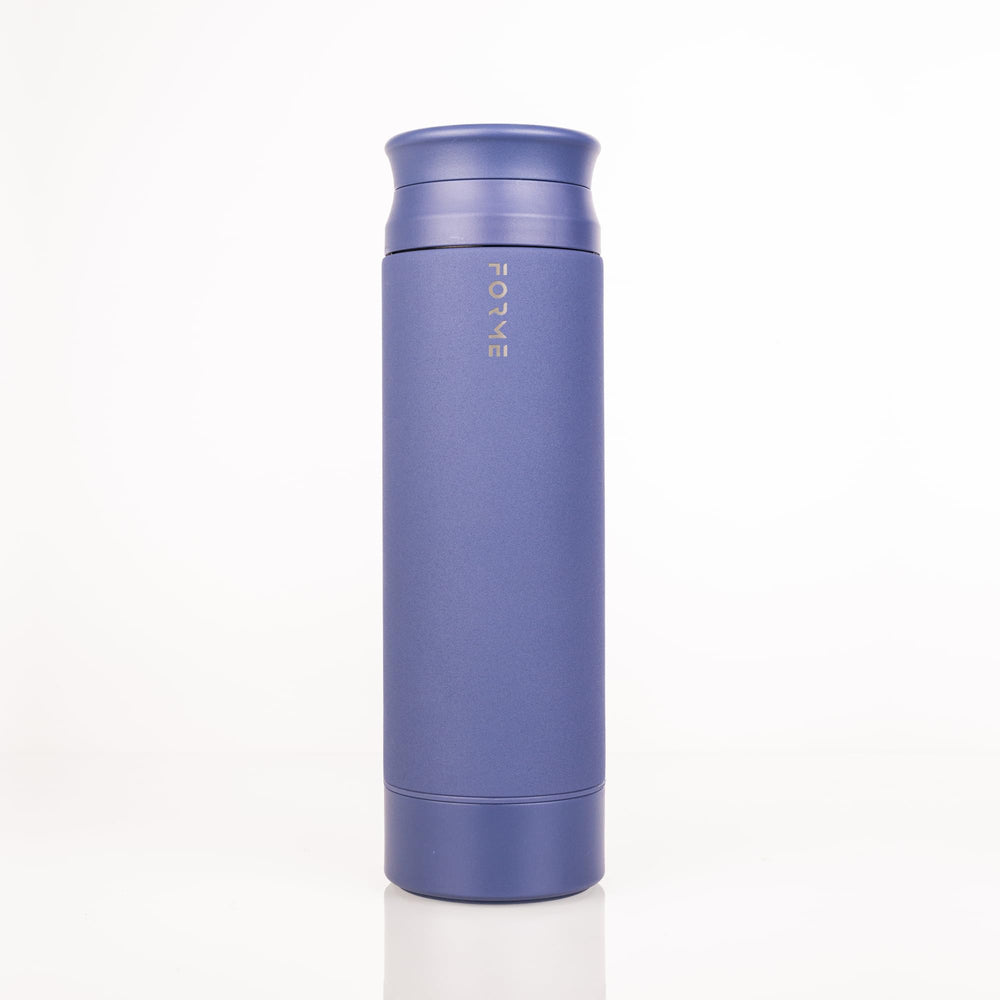 FORME blender shaker bottle slate blue 500ml for on-the-go hydration