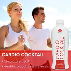 ForMor Cardio Cocktail health benefits visual emphasizes cardiovascular support potential.