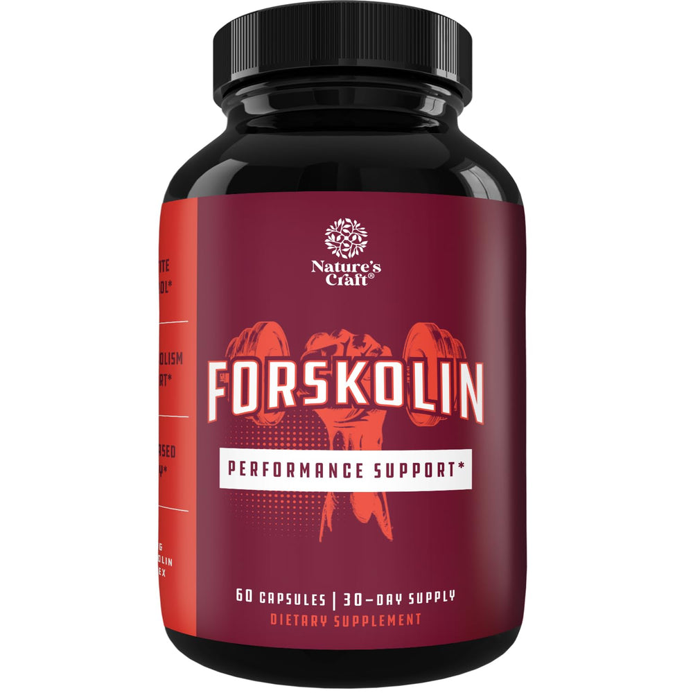 Max Strength Forskolin weight loss supplement bottle