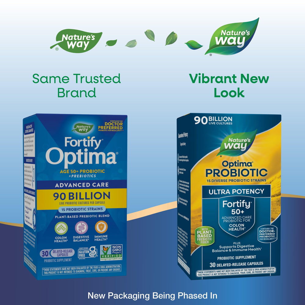 Label highlighting 90 billion CFU and 15 probiotic strains