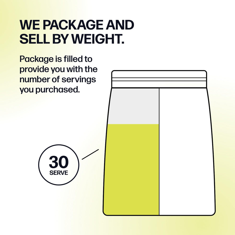 Tropical flavor packaging for Sparkle Wellness collagen