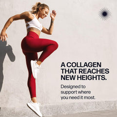 Nutrition facts and benefits graphic for Sparkle Wellness collagen