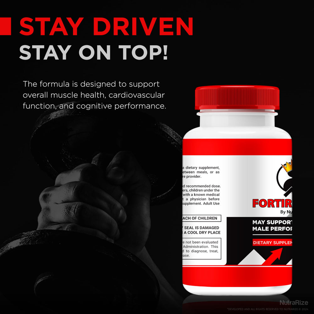 Fortirise Max ingredients graphics