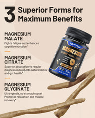 Fortisca Magnesium Complex combination of glycinate, malate and citrate