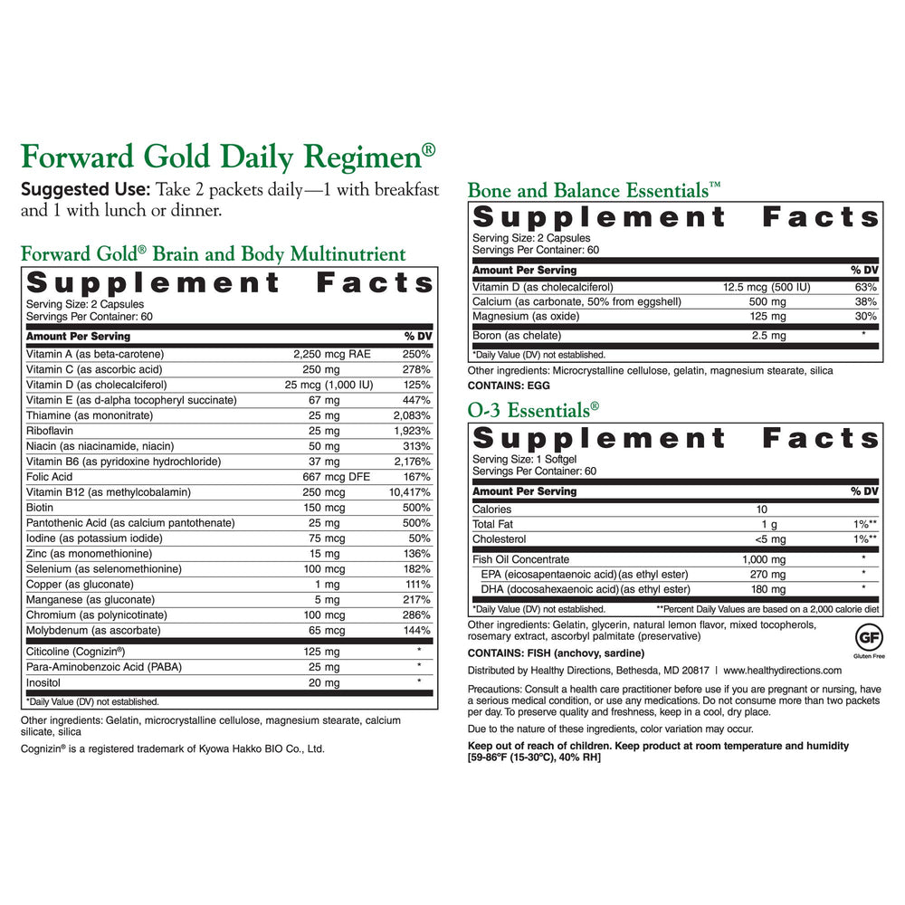 Forward Gold 60-packet supply