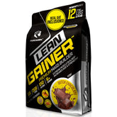 Forzagen Lean Gainer bottle pour shows a high-calorie shake for muscle support.