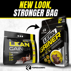 Forzagen Lean Gainer vanilla flavor tub showcases versatile taste profile.