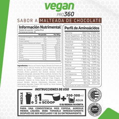 Forzagen Vegan Protein 360 chocolate milkshake shown in glass with creamy texture