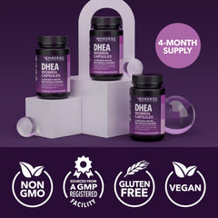 Four-month supply package of capsules